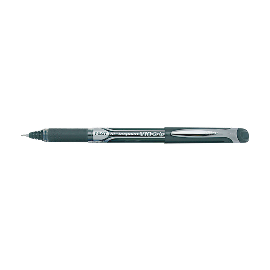 PILOT ΣΤΥΛΟ ΥΓΡΗΣ ΜΕΛΑΝΗΣ HI-TECPOINT V-10 GRIP 1.0mm BROAD ΜΑΥΡΟ 12 ΤΕΜΑΧΙΑ