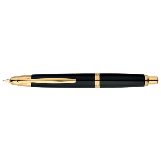 PILOT FINE WRITING ΠΕΝΑ 18Κ. CAPLESS GOLD TRIMS MEDIUM ΜΑΥΡΗ