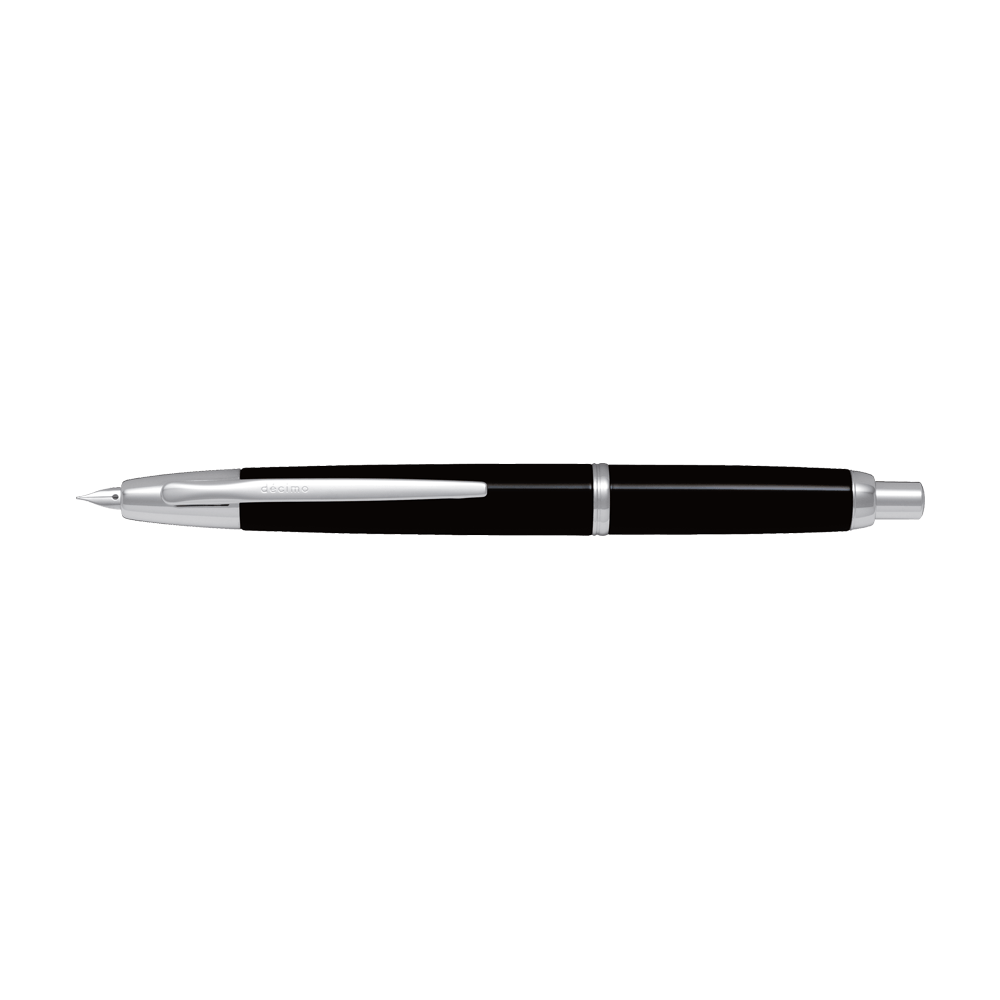 PILOT FINE WRITING ΠΕΝΑ 18Κ. CAPLESS DECIMO RHODIUM FINE ΜΑΥΡΗ