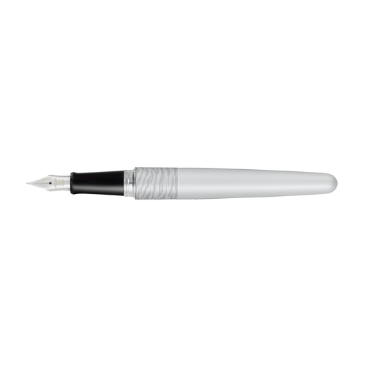 PILOT FINE WRITING ΠΕΝΑ MR2 MEDIUM ΤΙΓΡΗΣ ΛΕΥΚΗ ΜΕ ΚΟΥΤΙ