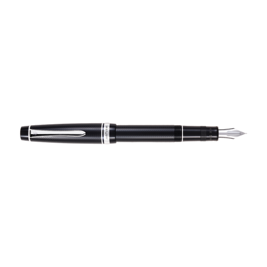 PILOT FINE WRITING ΠΕΝΑ 14Κ. JUSTUS RHODIUM TRIM MEDIUM ΜΑΥΡΗ