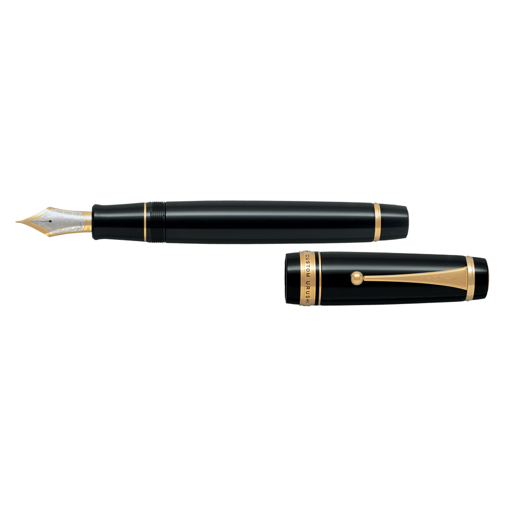 PILOT FINE WRITING ΠΕΝΑ 18Κ. CUSTOM URUSHI MEDIUM ΜΑΥΡΗ