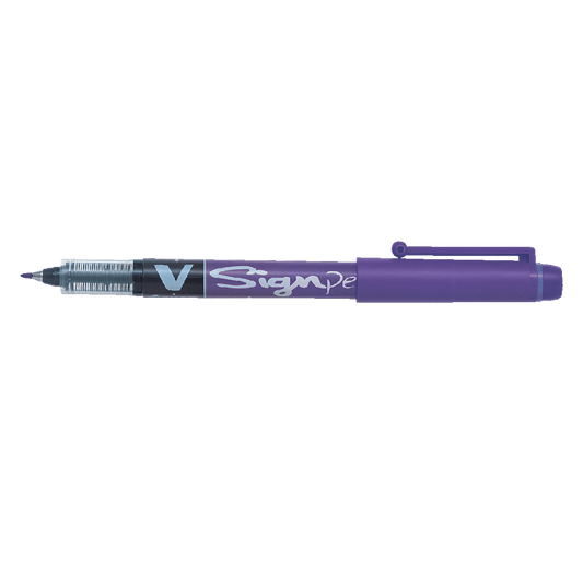 PILOT ΜΑΡΚ. V-SIGNPEN 0.6 ΜΩΒ 12Τ.