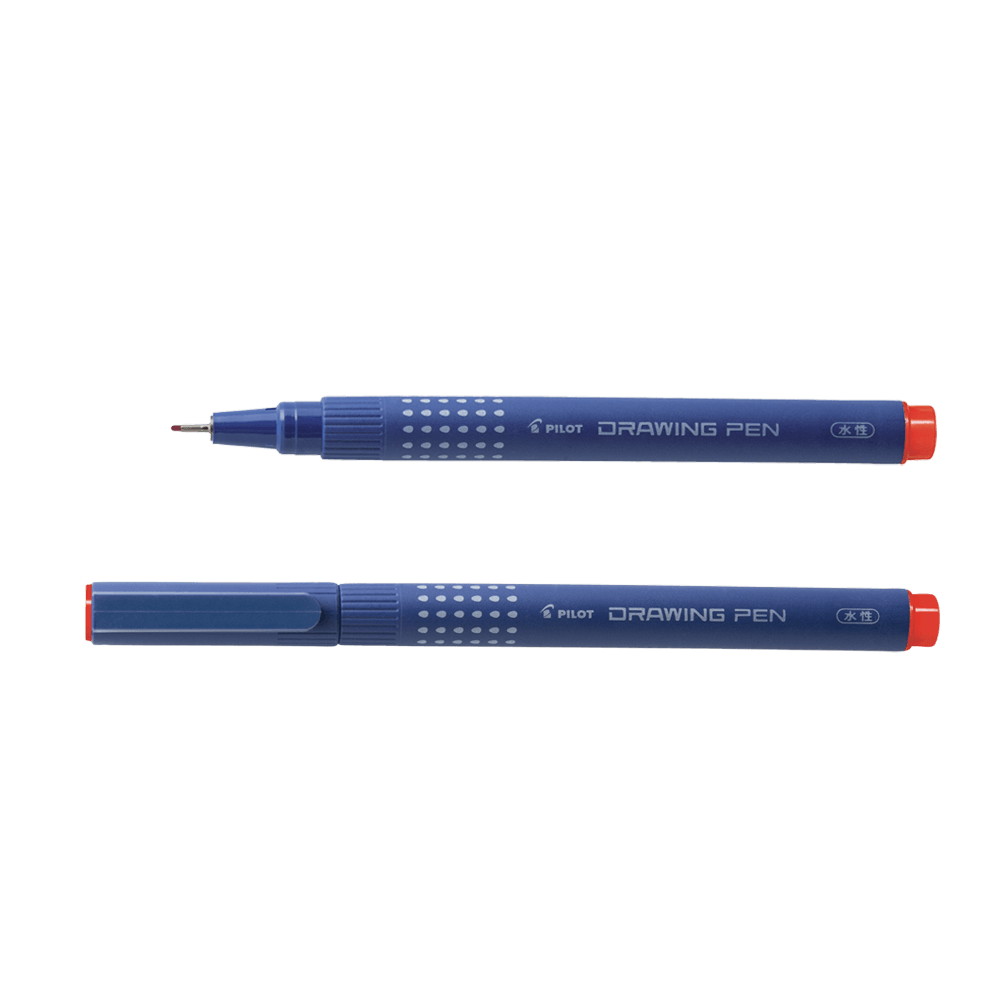 PILOT ΡΑΠΙΤΟΓΡΑΦΟΣ 1.0mm DRAWING PEN BROAD ΚΟΚΚΙΝΟΣ 12 ΤΕΜΑΧΙΑ