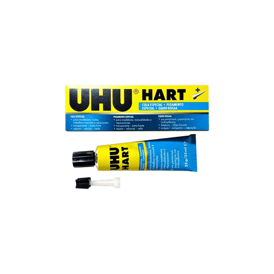 UHU ΚΟΛΛΑ HART ΜΑΚΕΤΩΝ-ΜΟΝΤΕΛΙΣΜΟΥ 35ml 10 ΤΕΜΑΧΙΑ