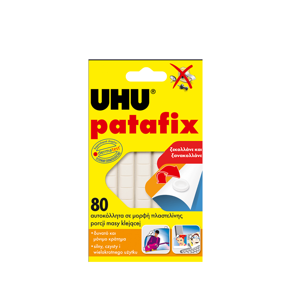 UHU TACK PATAFIX 6x14mm 12 ΤΕΜΑΧΙΑ