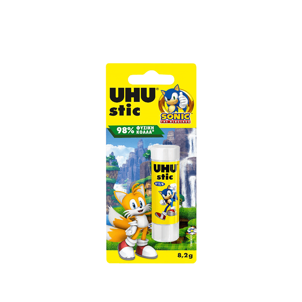 UHU ΚΟΛΛΑ STIC SONIC BLISTER 8.2gr