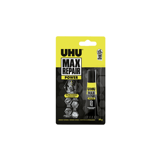 UHU ΚΟΛΛΑ ΓΕΝΙΚΗΣ ΧΡΗΣΗΣ BLISTER 20gr MAX REPAIR POWER