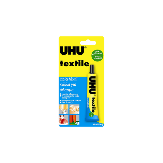 UHU ΚΟΛΛΑ TEXTILE 19ml
