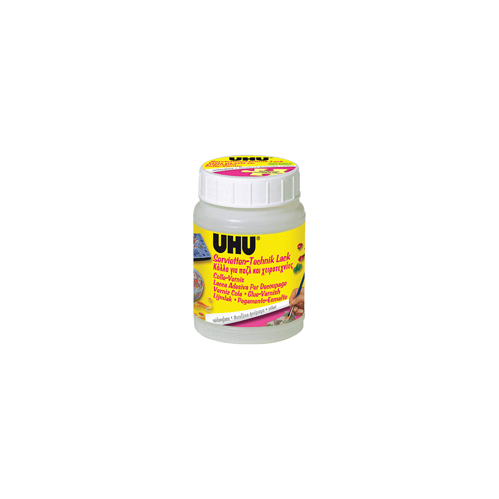 UHU ΚΟΛΛΑ & ΒΕΡΝΙΚΙ ΠΑΖΛ 150ml